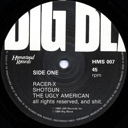 Big Black : Racer-X (12", EP)