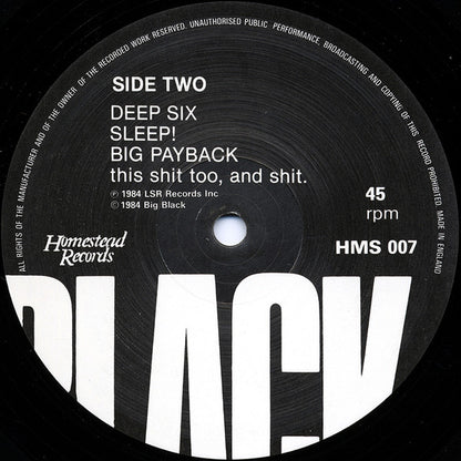 Big Black : Racer-X (12", EP)