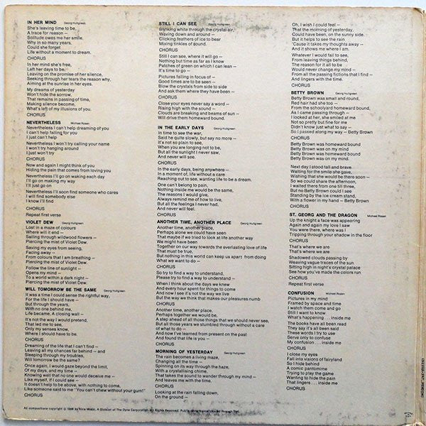 Eclection : Eclection (LP, Album, All)