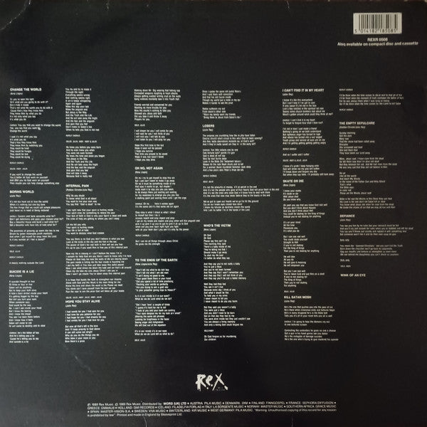 The Lead : Burn This Record  (LP)