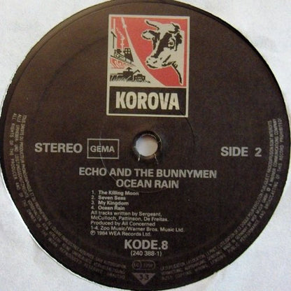 Echo & The Bunnymen : Ocean Rain (LP, Album)