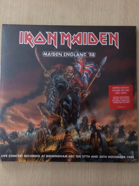 Iron Maiden : Maiden England '88 (2xLP, Album, Ltd, Pic, RM, Gat)