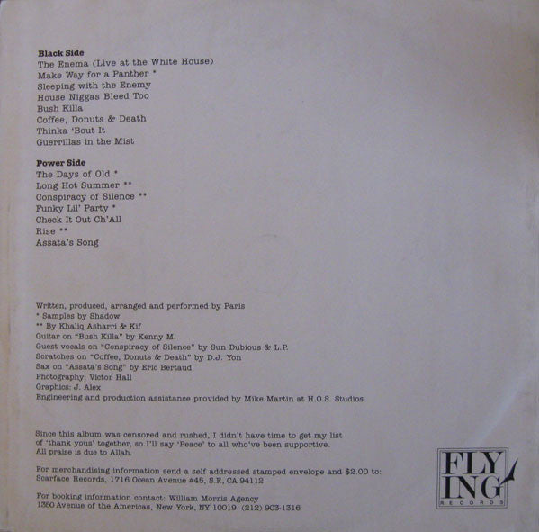 Paris (2) : Sleeping With The Enemy (LP, Album)