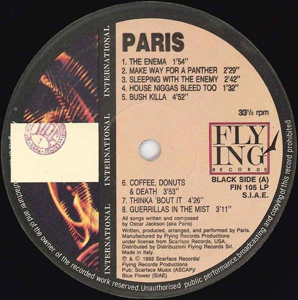 Paris (2) : Sleeping With The Enemy (LP, Album)