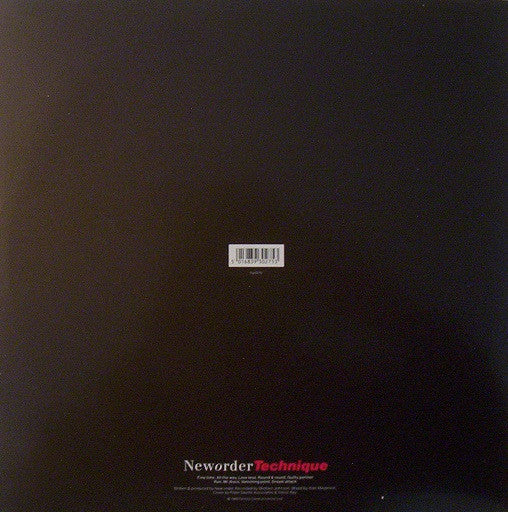 Neworder* : Technique (LP, Album)
