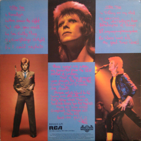 David Bowie : Pinups (LP, Album, Fre)