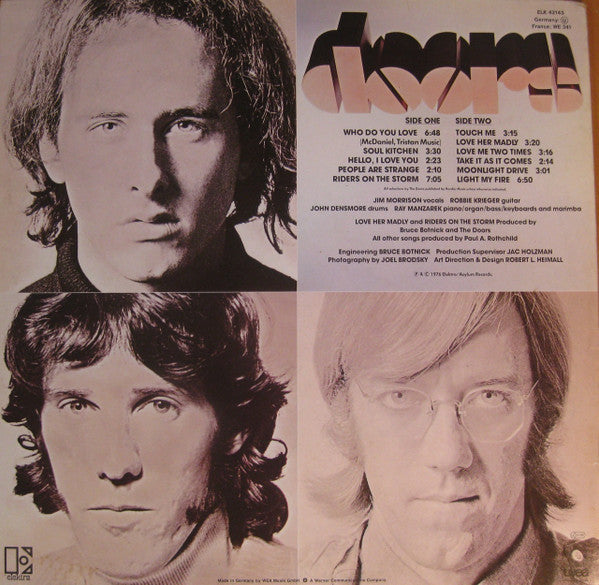 The Doors : The Best Of Doors (LP, Comp)