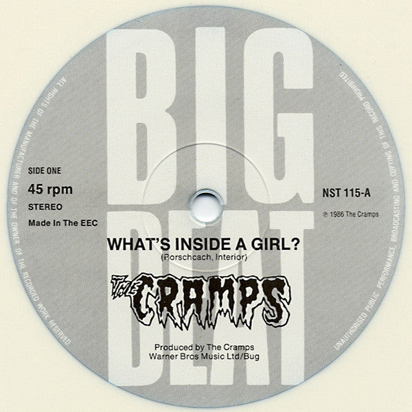 The Cramps : What's Inside A Girl? (12", Whi)