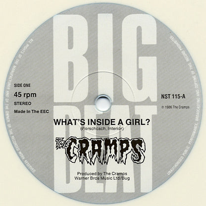 The Cramps : What's Inside A Girl? (12", Whi)