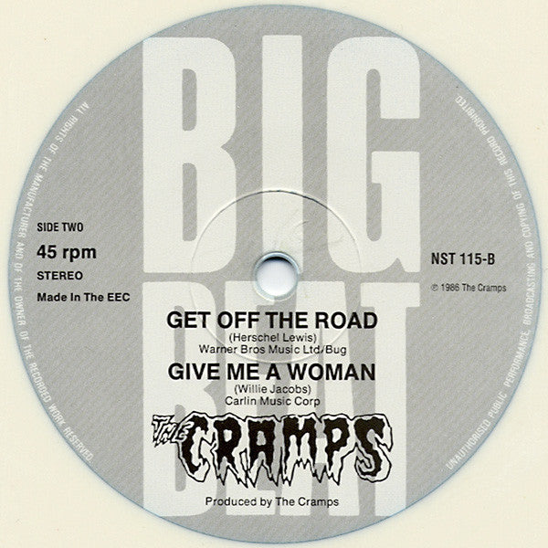 The Cramps : What's Inside A Girl? (12", Whi)