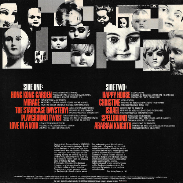 Siouxsie And The Banshees* : Once Upon A Time/The Singles (LP, Album, Comp)