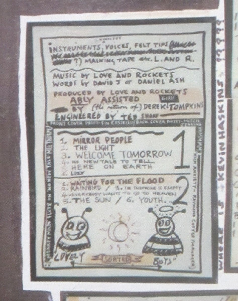 Love And Rockets : Earth • Sun • Moon (LP, Album)