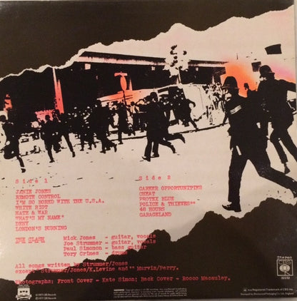 The Clash : The Clash (LP, Album, RE)