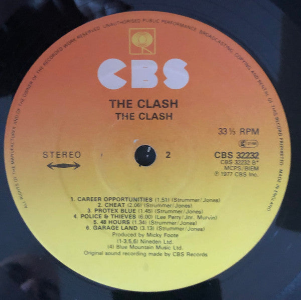 The Clash : The Clash (LP, Album, RE)