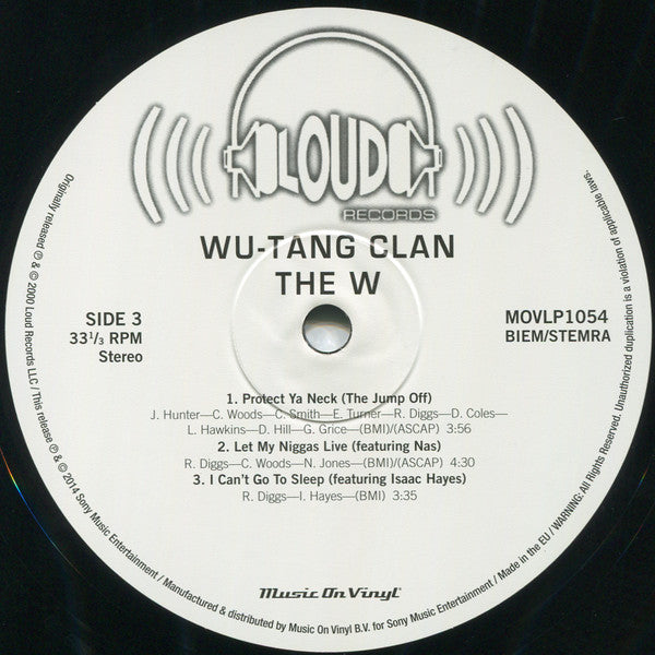 Wu-Tang Clan : The W (2xLP, Album, RE, 180)