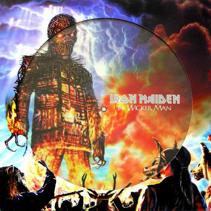 Iron Maiden : The Wicker Man (12", Single, Ltd, Pic)