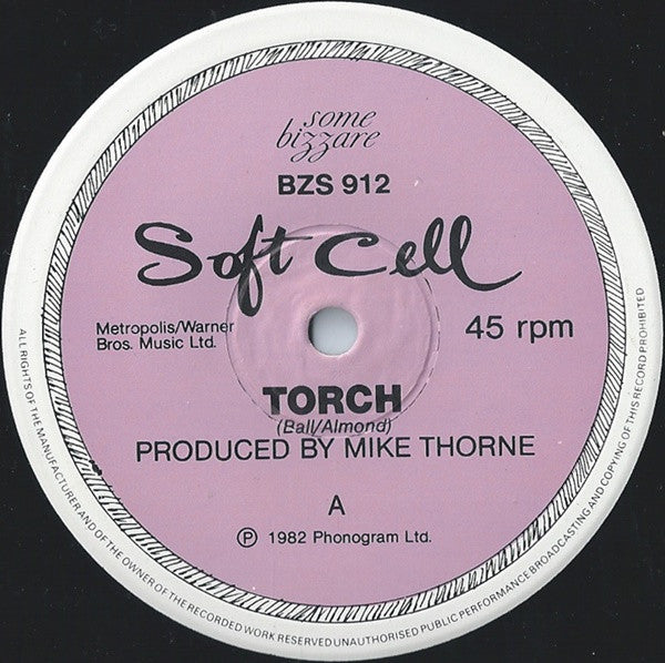 Soft Cell : Torch (12", Single)