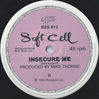 Soft Cell : Torch (12", Single)