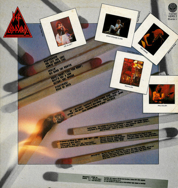 Def Leppard : Pyromania (LP, Album)