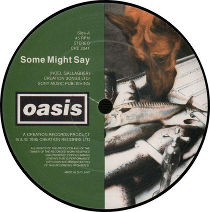 Oasis (2) : Some Might Say (12", Single)