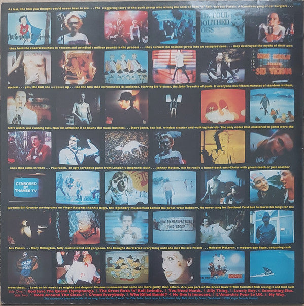 Sex Pistols : The Great Rock 'N' Roll Swindle (LP, Comp, Pos)