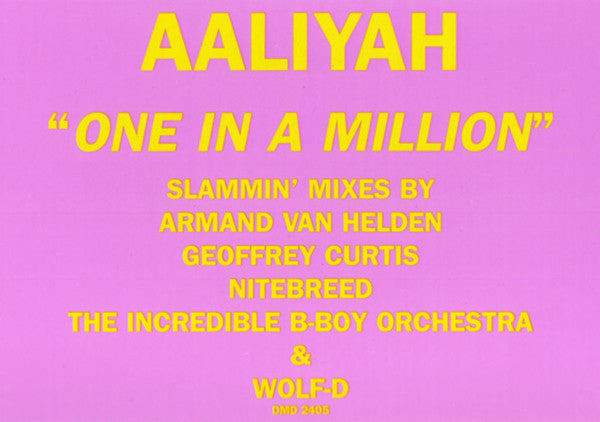 Aaliyah : One In A Million (2x12", Promo)