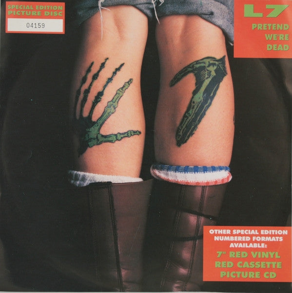 L7 : Pretend We're Dead (12", Num, Pic, S/Edition)