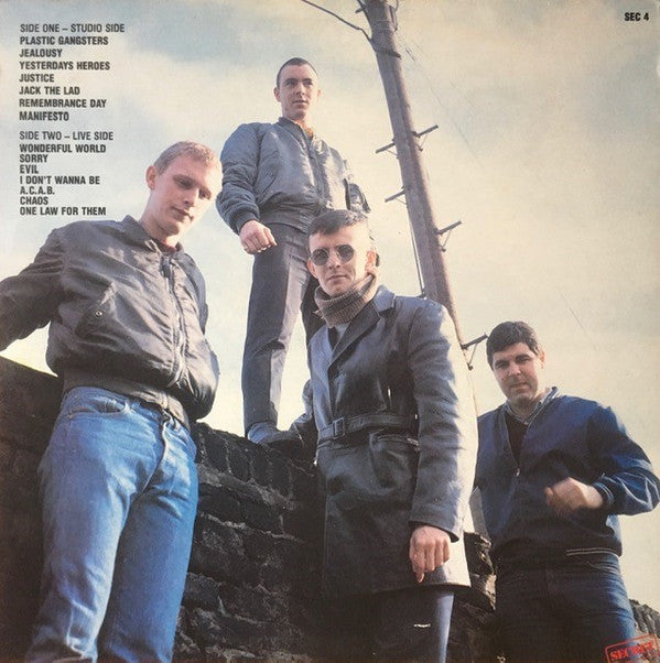 The 4 Skins* : The Good, The Bad & The 4 Skins (LP, Album, M/Print)