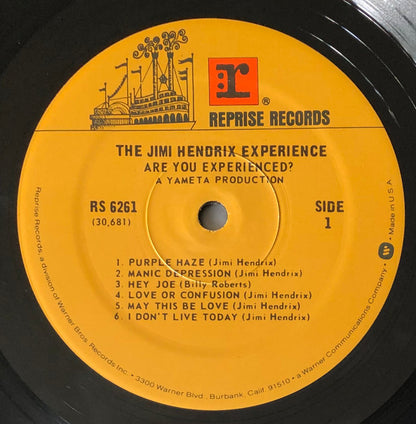 The Jimi Hendrix Experience : Are You Experienced (LP, Album, RE, RP, Bar)