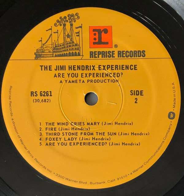 The Jimi Hendrix Experience : Are You Experienced (LP, Album, RE, RP, Bar)