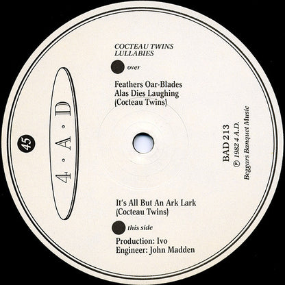 Cocteau Twins : Lullabies (12", EP)