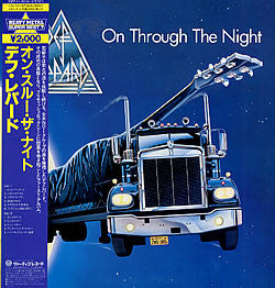 Def Leppard : On Through The Night (LP, Album, RE)