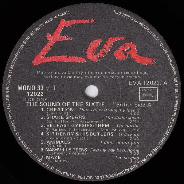 Various : The Sound Of The Sixties (2xLP, Comp, Mono, Boo)