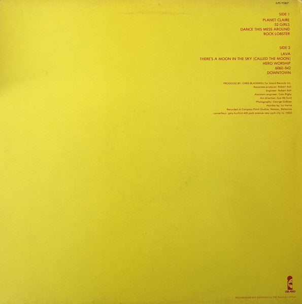 The B-52's : The B-52's (LP, Album, RE)