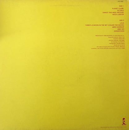 The B-52's : The B-52's (LP, Album, RE)