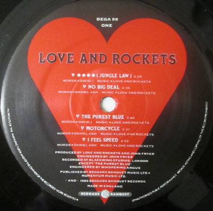 Love And Rockets : Love And Rockets (LP, Album)