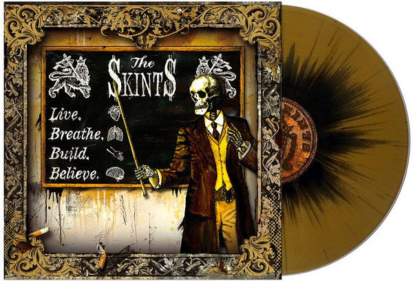 The Skints : Live. Breathe. Build. Believe. (LP, Ltd, Gol)