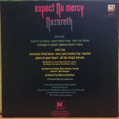 Nazareth (2) : Expect No Mercy (LP, Album)