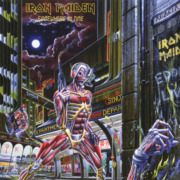 Iron Maiden : Somewhere In Time (LP, Album, RE, 180)
