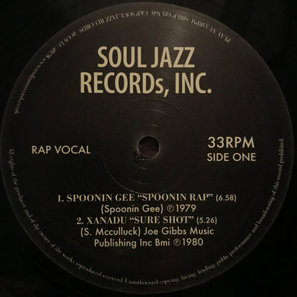 Various : Big Apple Rappin' Vol.1 (2xLP, Comp)