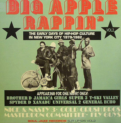 Various : Big Apple Rappin' Vol. 2 (2xLP, Comp)