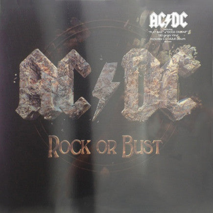 AC/DC : Rock Or Bust (LP, Gat + CD + Album)