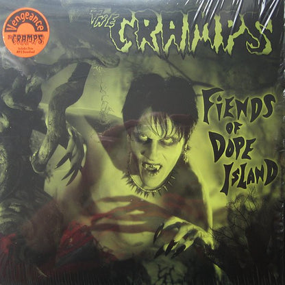 The Cramps : Fiends Of Dope Island (LP, Album, Ltd, RE, Gre)