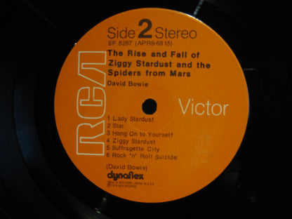 David Bowie : The Rise And Fall Of Ziggy Stardust And The Spiders From Mars (LP, Album, USA)