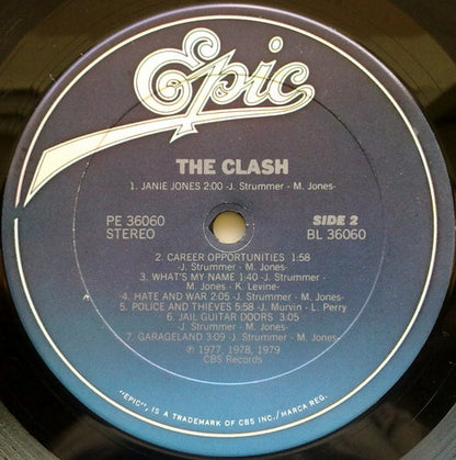 The Clash : The Clash (LP, Album, RE)