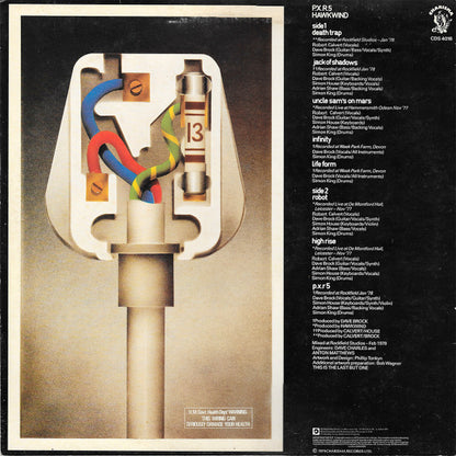 Hawkwind : P.X.R.5 (LP, Album, Mad)
