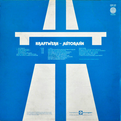 Kraftwerk : Autobahn (LP, Album, Emb)
