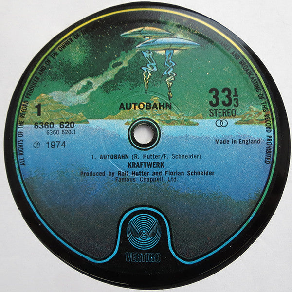 Kraftwerk : Autobahn (LP, Album, Emb)