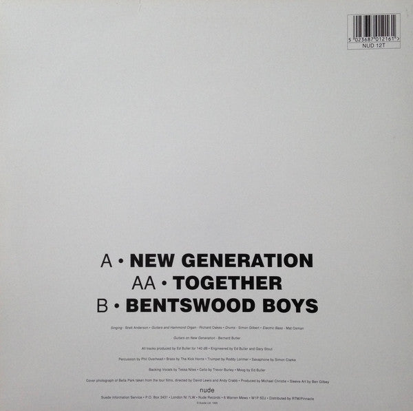Suede : New Generation (12", Single)