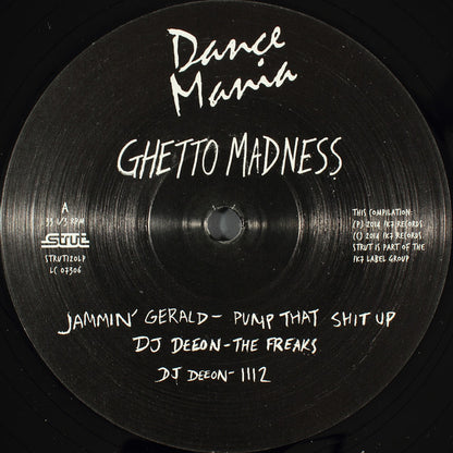 Various : Dance Mania (Ghetto Madness) (2xLP, Comp, 180 + CD, Comp)